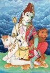 Shiva & Parvati as Ardhanarishwara 