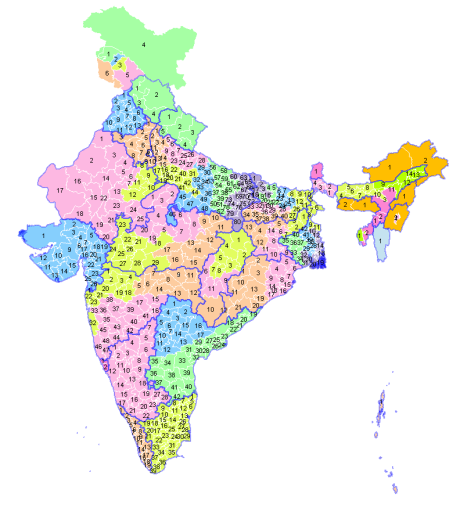 Dates Indian States Vote