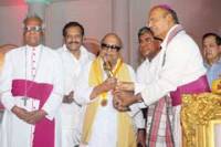 M. Karunanidhi & Catholic Bishops