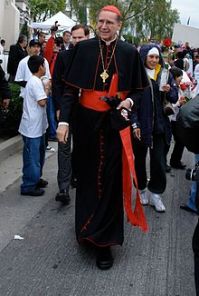 Cardinal Roger Mahony of Los Angeles