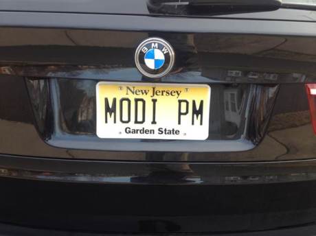A Modi supporter in NJ!