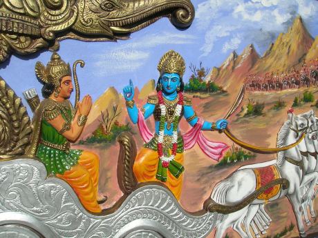 Krishna & Arjuna
