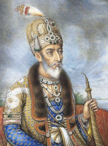 Bahadur Shah II (r. 1837-58) last Mughal emperor of India