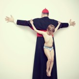 Boy crucified by cardinal