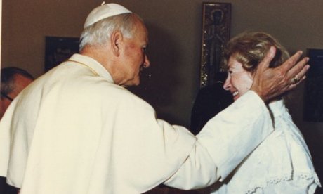 Anna-Teresa Tymieniecka & John Paul II
